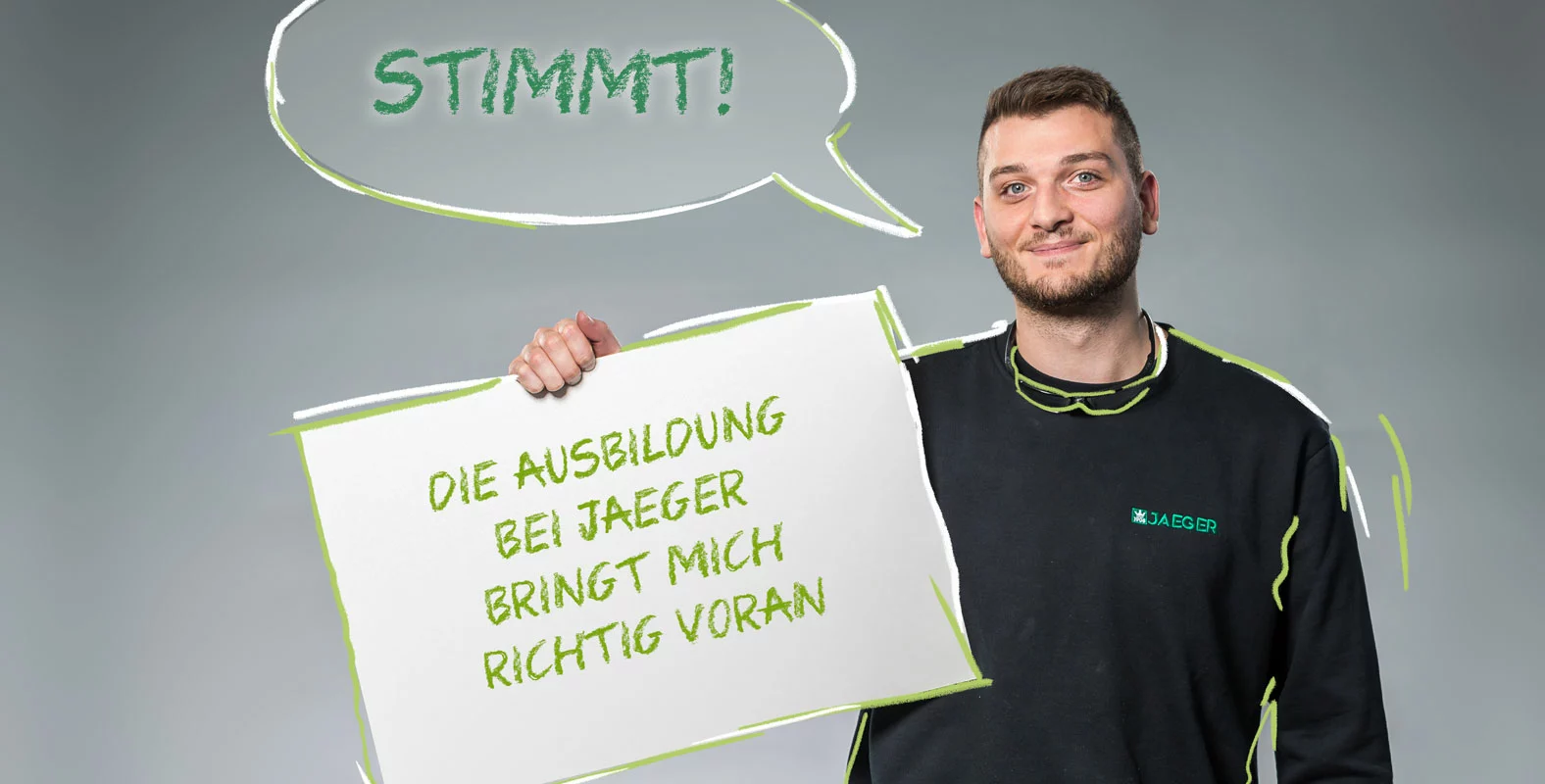 Auszubildender bei Jaeger in Möglingen